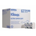 Бумажные полотенца в пачках KLEENEX® Ultra Super Soft, трехслойные