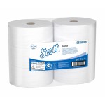 Туалетная бумага в больших рулонах с центральной вытяжкой SCOTT® (СКОТТ) Controll, двухслойная