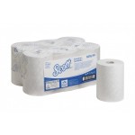 Бумажные полотенца в рулонах SCOTT® Essential Slimroll, однослойные, белые
